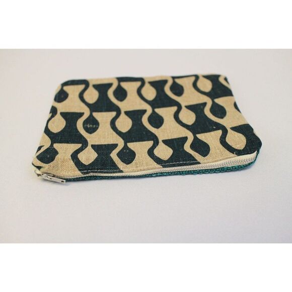 Handmade Vintage Clutch Make Up Bg - Picture 4 of 5